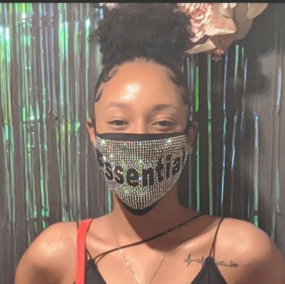 Accessories - Bling face mask with filter Accessories - Bling face mask with filter